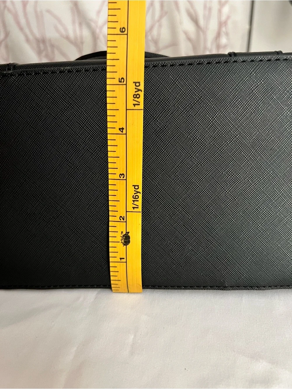 Steve Madden Black Dome Satchel with Gold Hardware